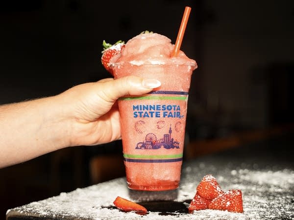 Blushing Dragon Slushie at  At Aldo's Burgers, Sabino's Pizza Pies, Rooted & Wild (Snack House) and Swine & Spuds