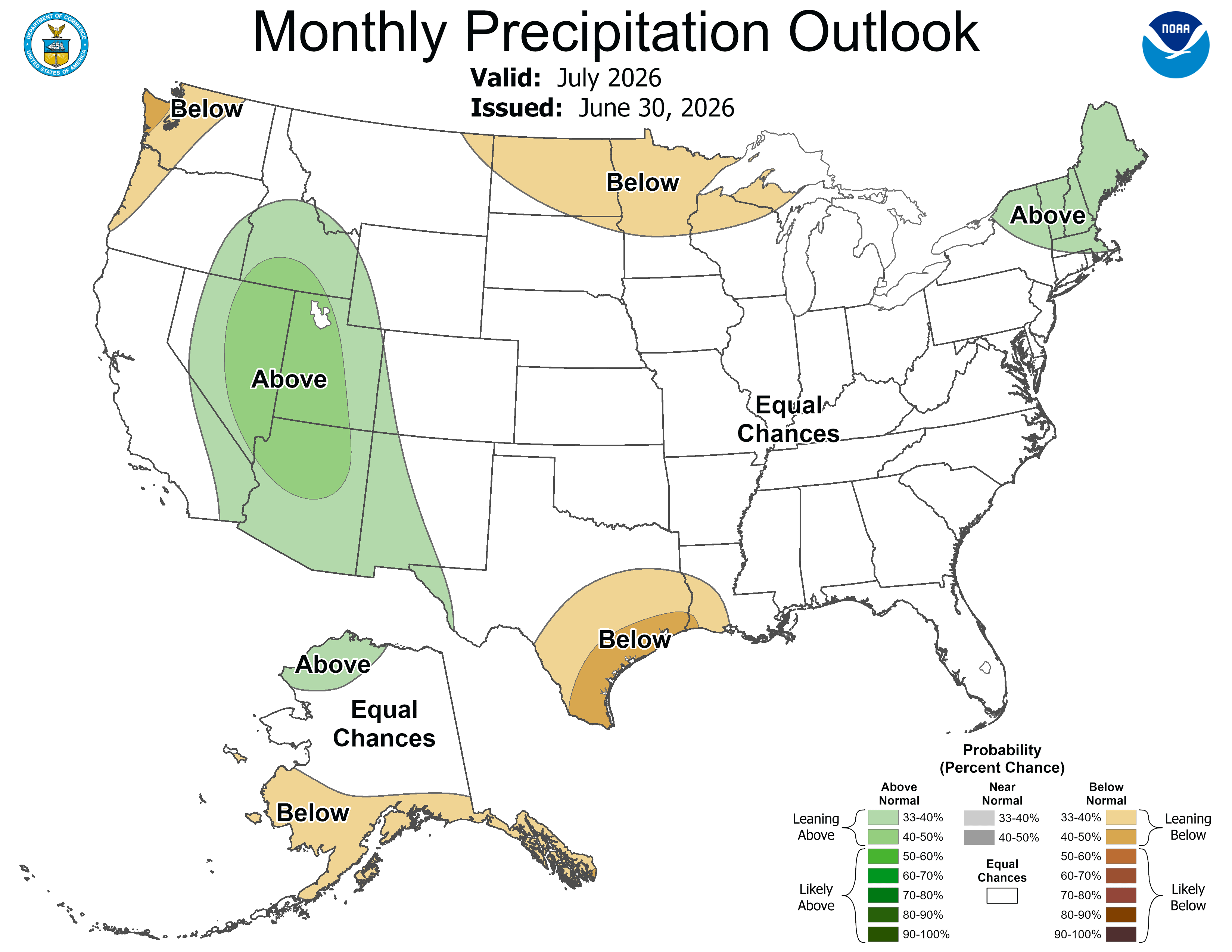 Drier trend ahead
