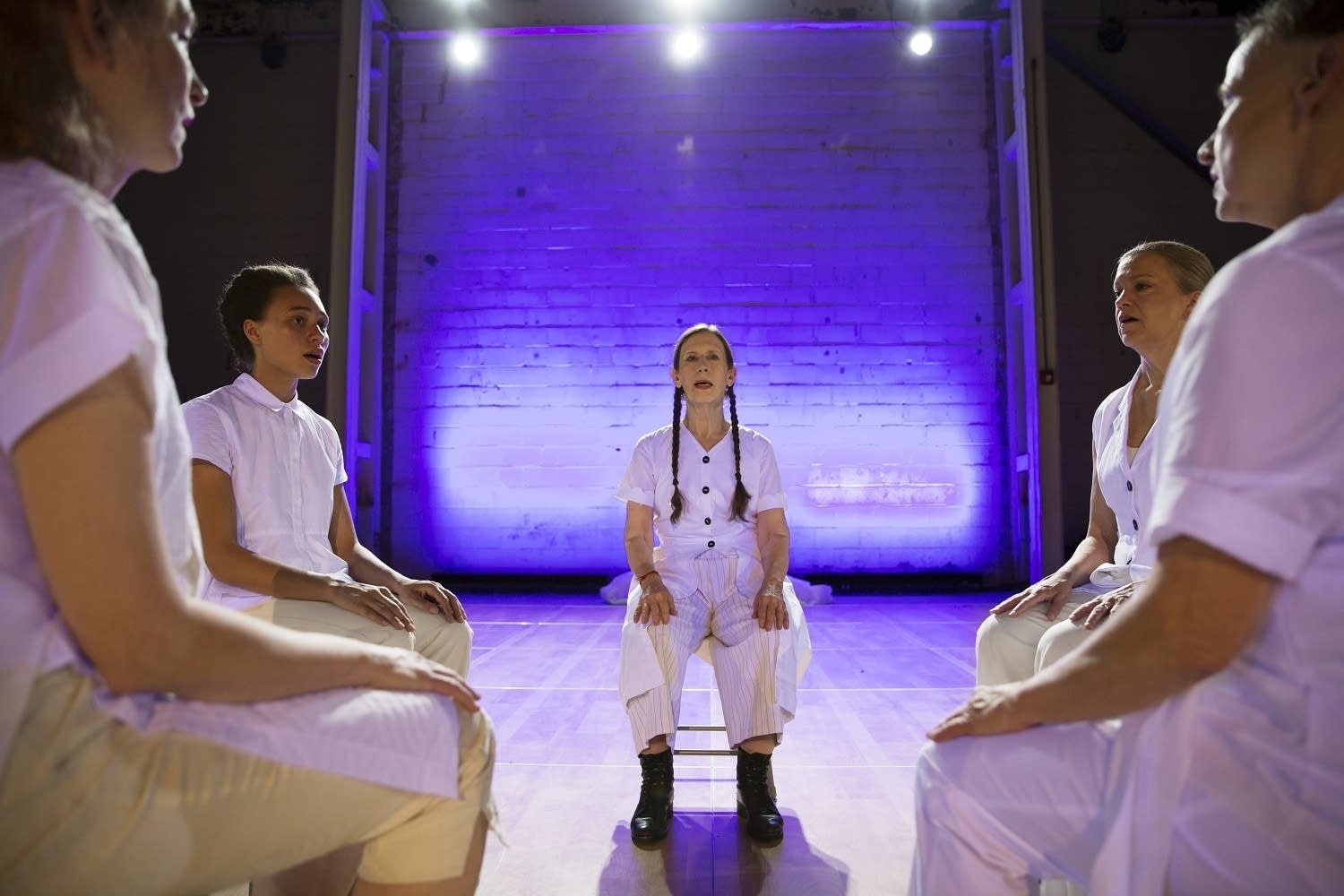 Cellular Songs is performed by an all-female ensemble.