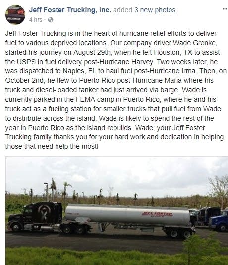 To Puerto Rico, with love from the Northland