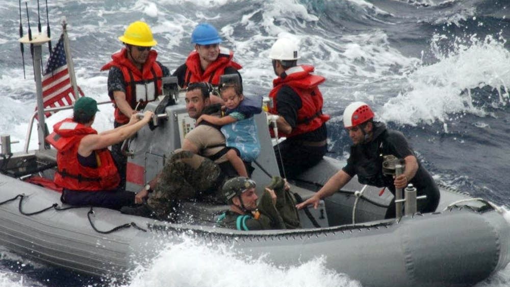 That massive ocean rescue operation for sick baby? It's free | MPR News