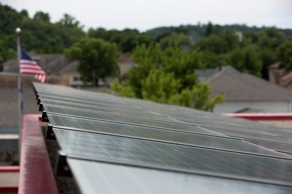 Solar panels in Red Wing