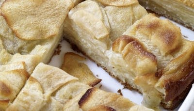 Custardy Apple Squares