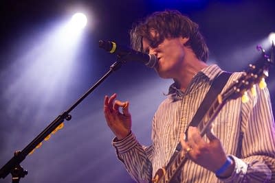 people performing on stage