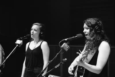 Joseph perform in The Current studio