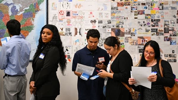 While the economy added jobs in August, wages are growing at their slowest rate in five years.
