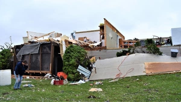 Severe storms, tornadoes leave path of destruction across southern Minnesota