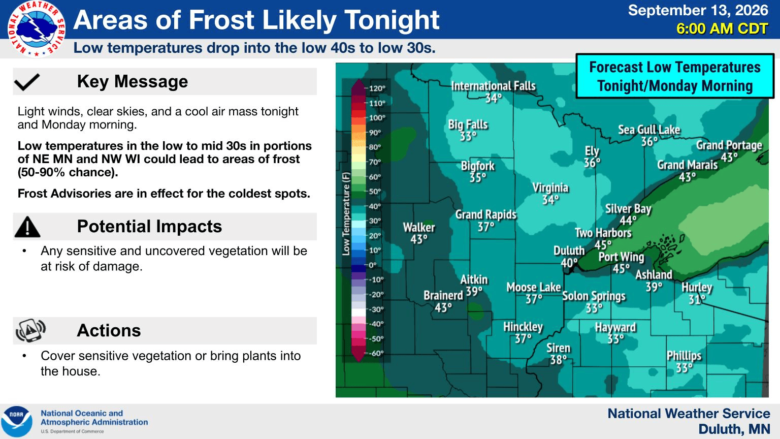 Frost for the Northland