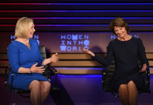 US Senator Kirsten Gillibrand,and US Senator Lisa Murkowski