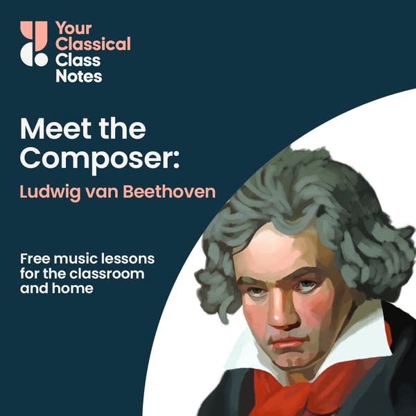 Thumbnail for Meet the Composer lesson on Ludwig van Beethoven