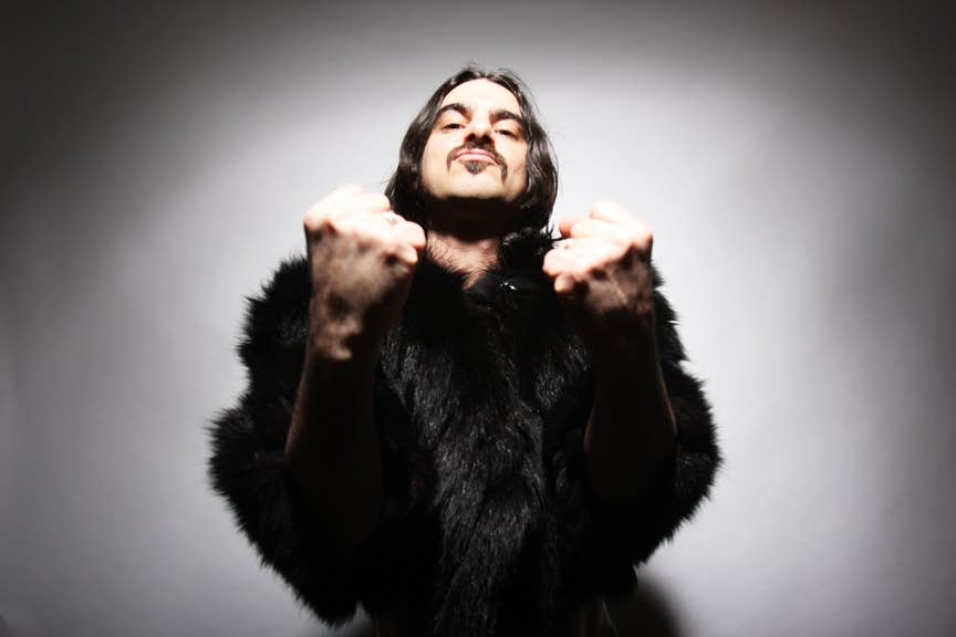 Little Man performs in The Current Studio