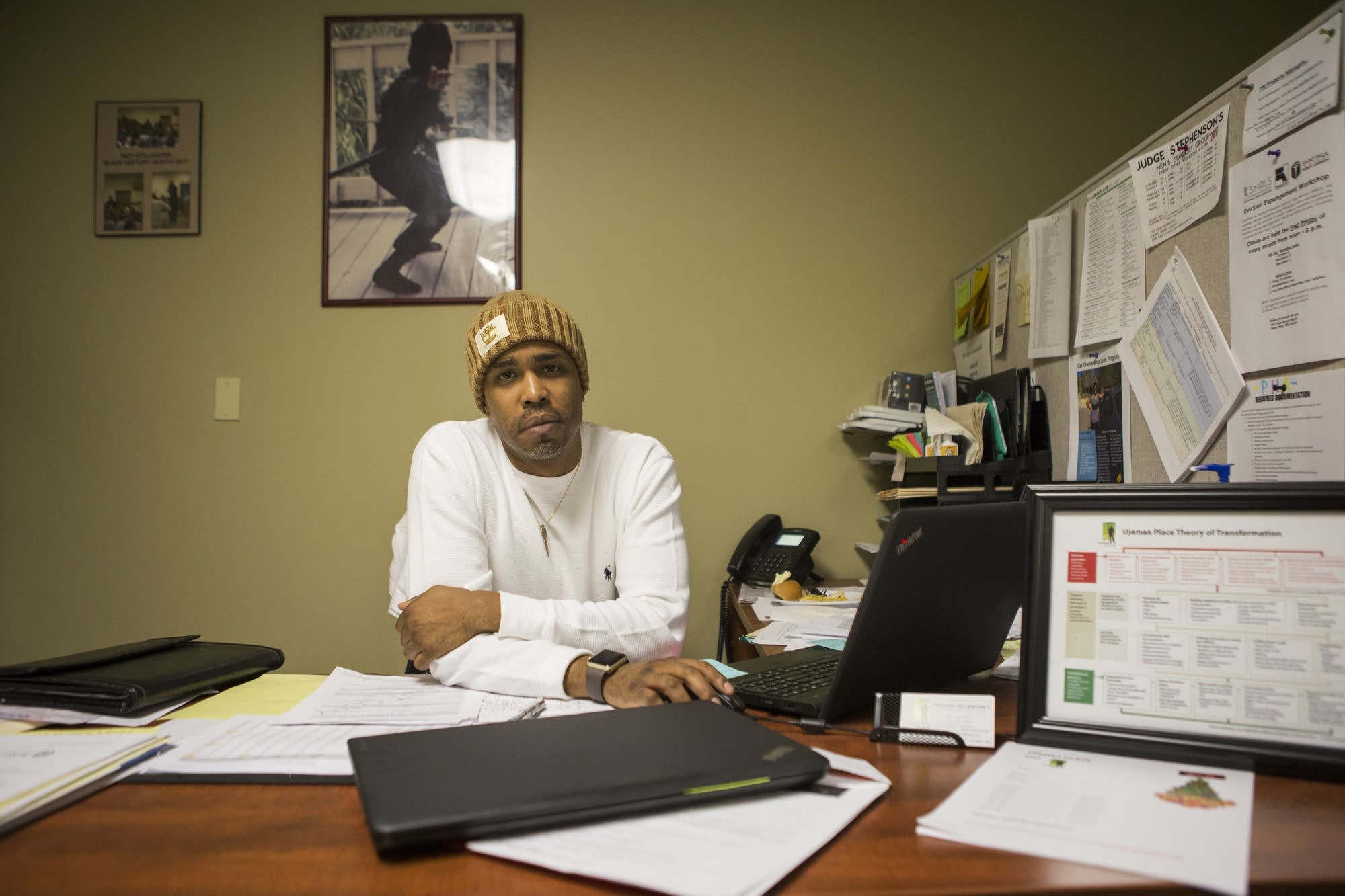 Richard McLemore II poses in his office on Tuesday, Nov. 21, 2017.