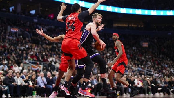 Jontay Porter played a mere 2:43 minutes against the Sacramento Kings on March 20, 2024, before bowing out due to "food poisoning." It later came out that he coordinated with a group of gamblers to underperform during the game.
