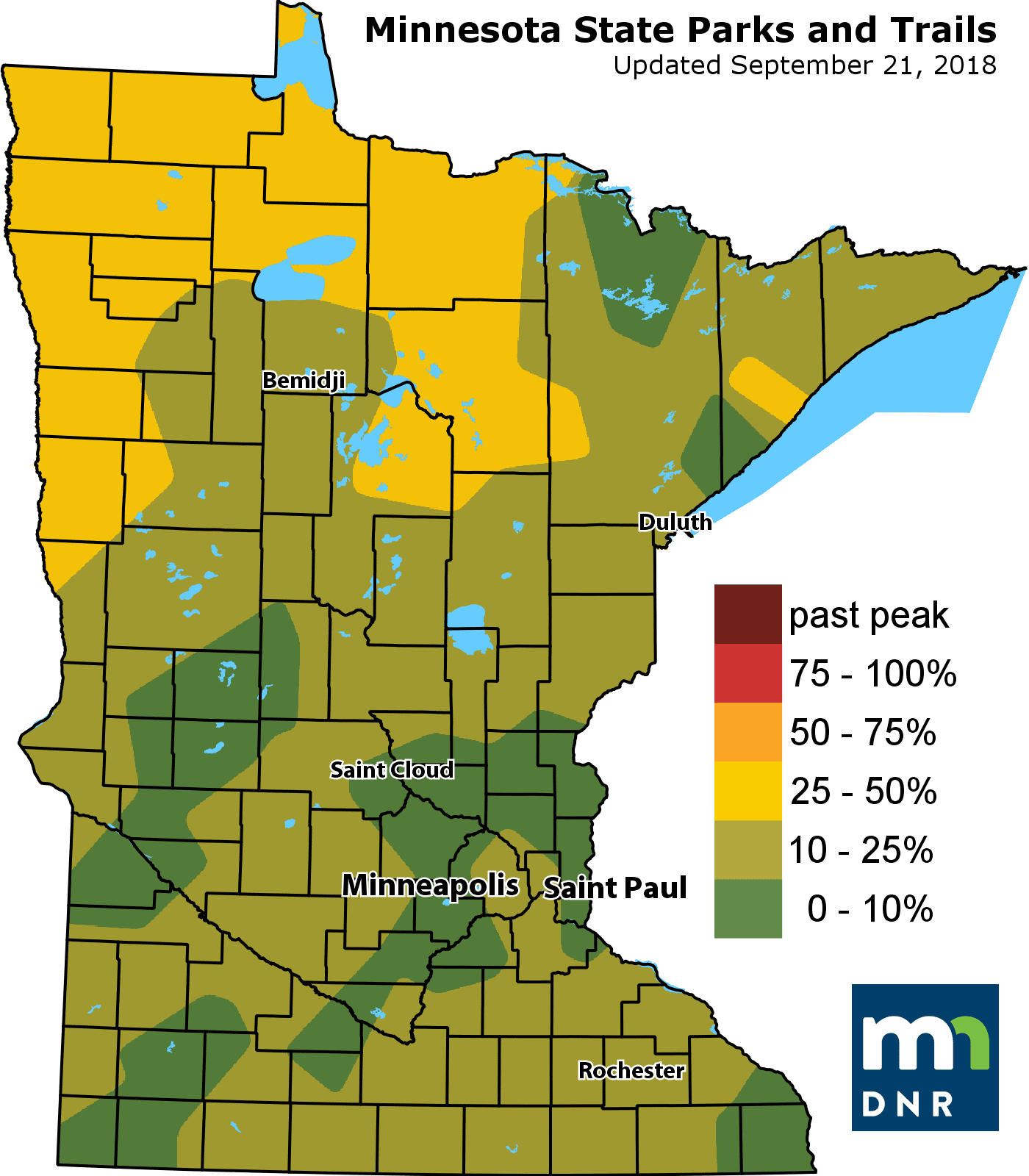 Northwest Minnesota is in full swing