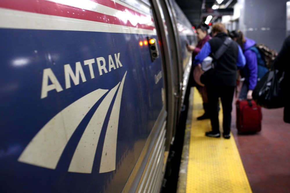 Amtrak passengers