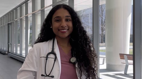 Deondra Montgomery, a 32-year-old medical student at Michigan State University. 
