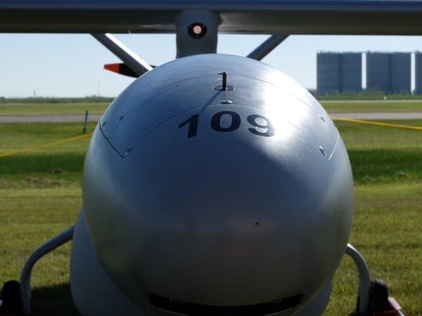 A drone the size of a small manned aircraft