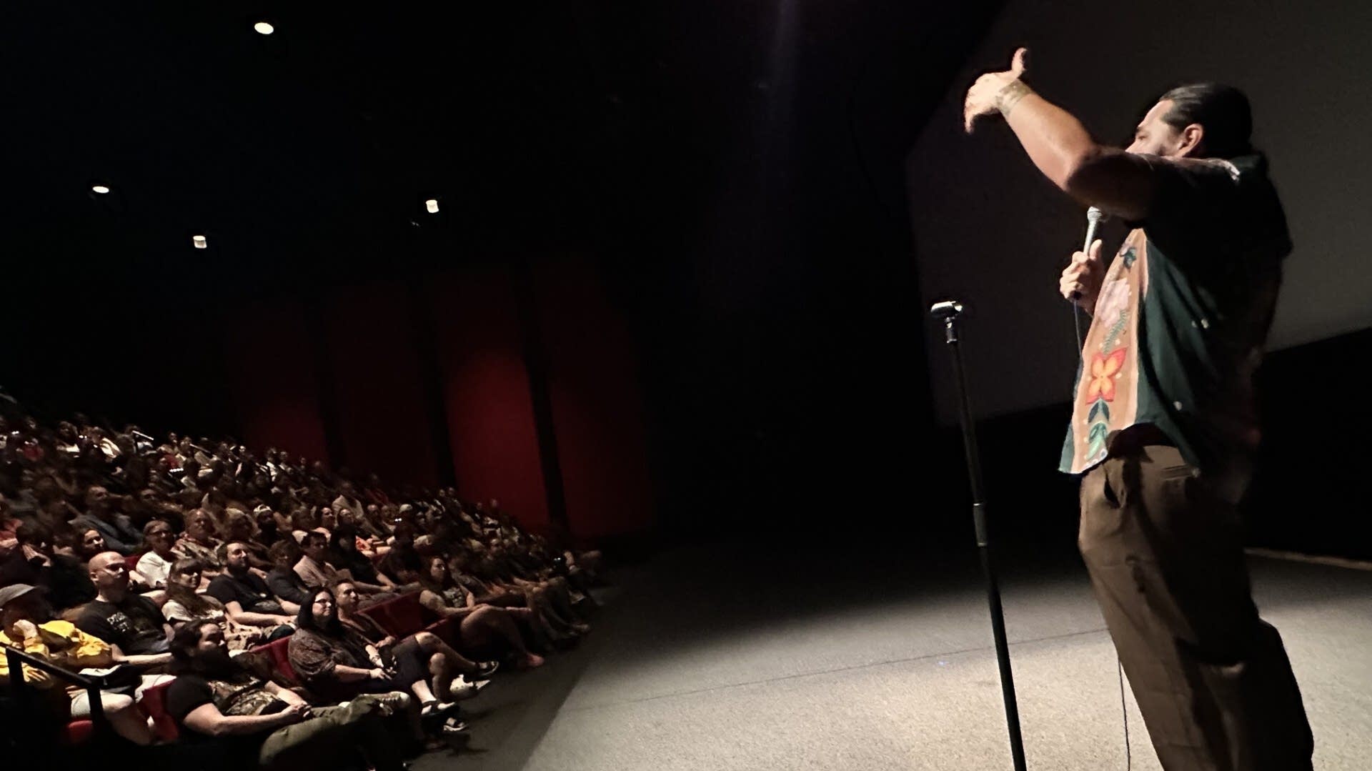 Dallas Goldtooth talks about masculinity at the Walker Dallas Goldtooth talks about masculinity at the Walker