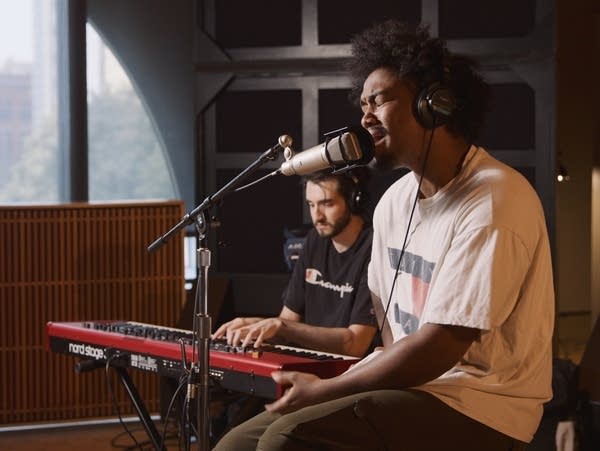 stills from matis in studio performance