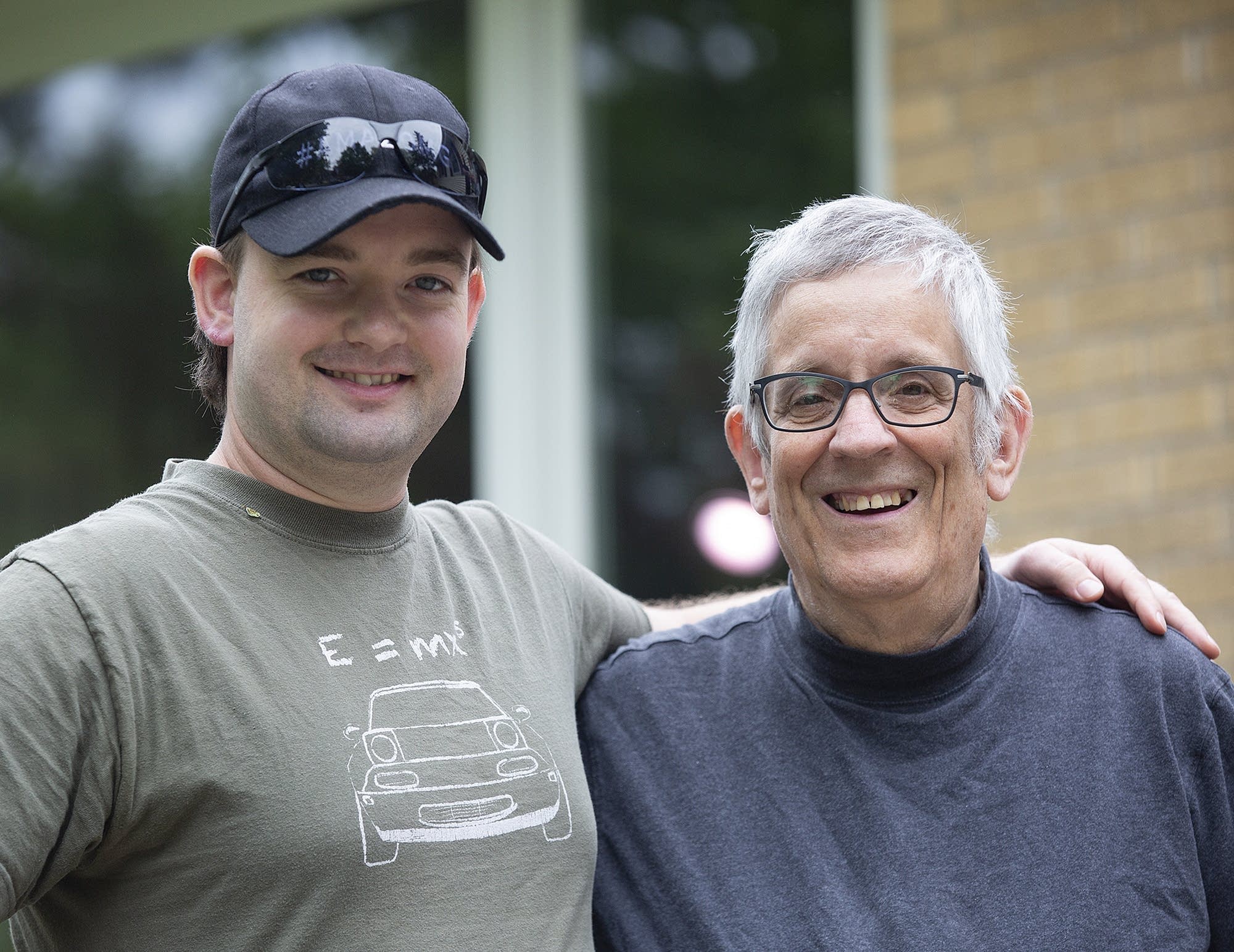 Patrick Belcher and Garry Nims became roommates in January.