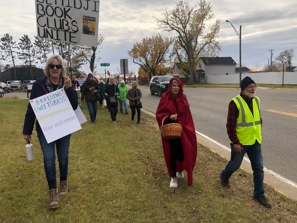 Book lovers protest proposed cuts to Bemidji Public Library