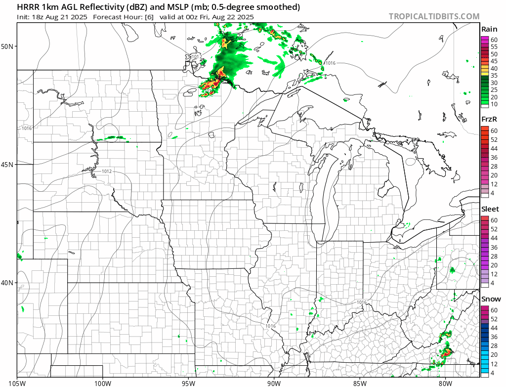 NOAA HRRR model