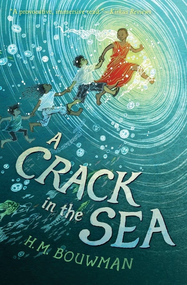 Jacket cover for 'A Crack in the Sea' by Heather Bouwman.