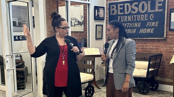 Nichole Stinson is director of the Thomasville Public Library, which also doubles as a career readiness center for the town.