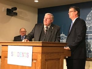 Sen. Greg Clausen, D-Apple Valley, and Sen. Eric Pratt, R-Prior Lake.