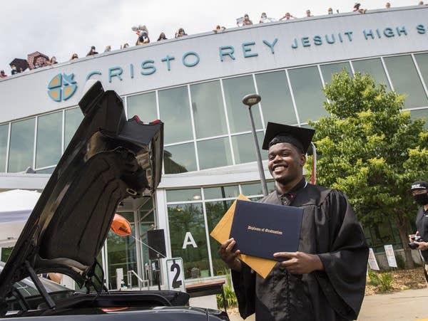 Cristo Rey Jesuit High School graduation in Minneapolis