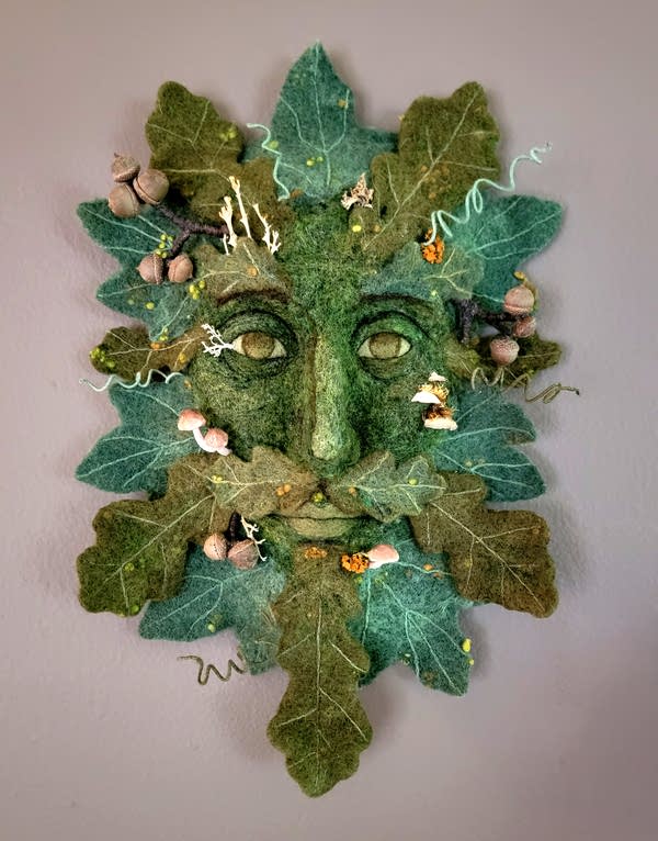 Green man artwork