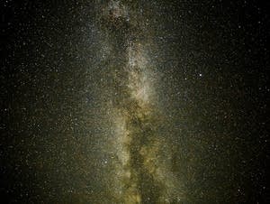 The milky way above Voyageurs.