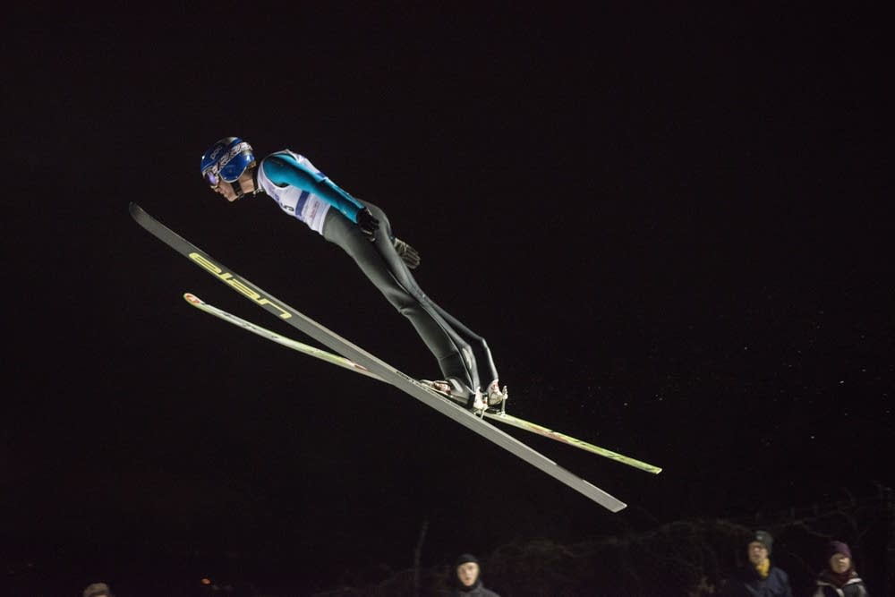 Photos Ski jumpers take to the sky over Bloomington Minnesota Public