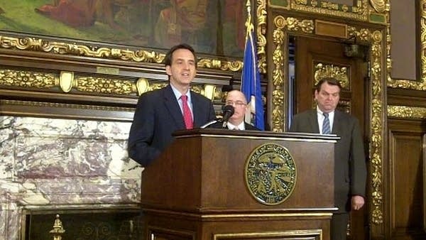 Pawlenty’s budget announcement