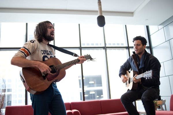 Members of the English indie pop-punk band The Vaccines perform at The Current.