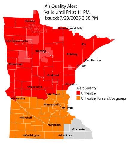 Wednesday deluge causes flooding; drier days ahead