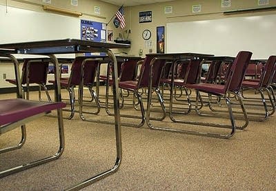 Empty classroom