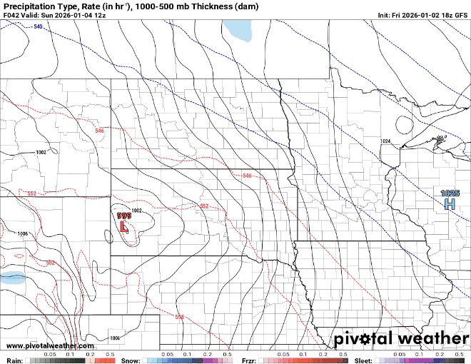 Forecast precipitation Sunday 6 a.m. to Monday 6 a.m.