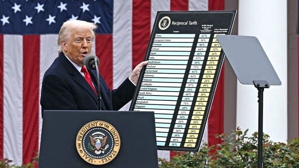 President Donald Trump unveiled new tariffs on April 2, putting a tax of at least 10% on practically all foreign goods.