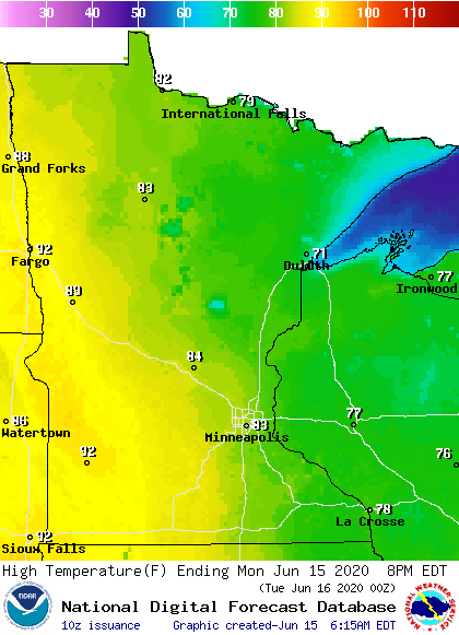 weather graphic