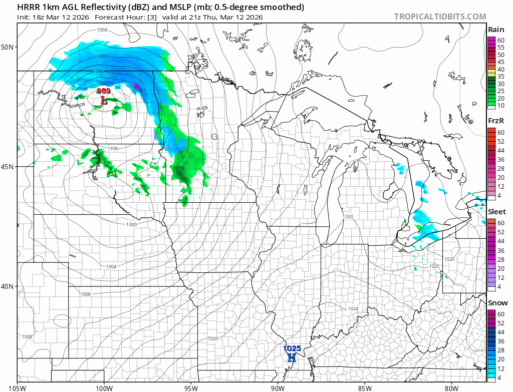 NOAA HRRR model