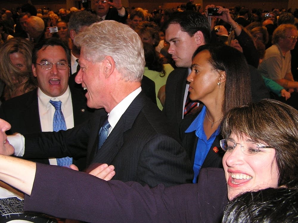 A crush for Clinton