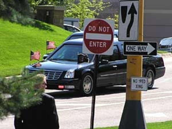 President's limousine