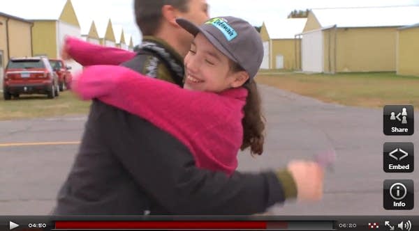 More video of man who won an airplane