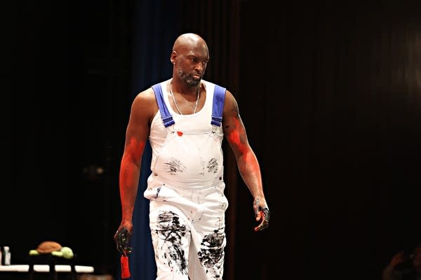 Sean Garrison on his latest work, 'The Darkness in My Skin: A Live Painting Experience'