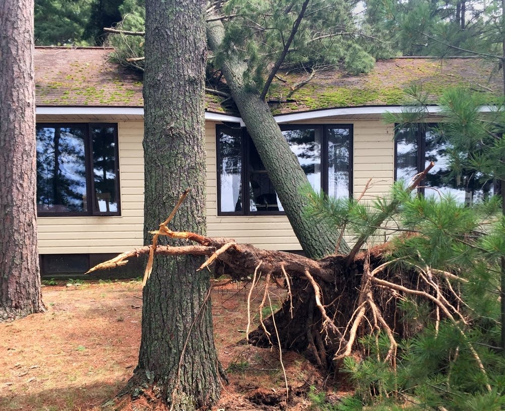 Brainerd Lakes still cleaning up after Sunday's storms Minnesota