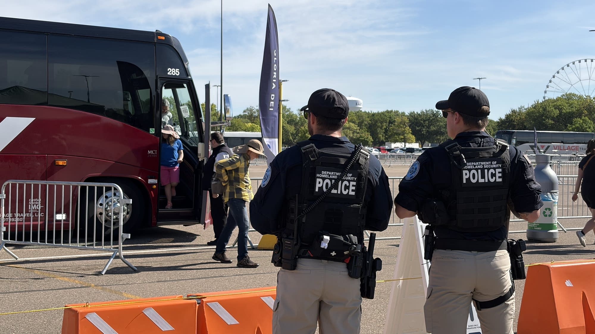Why are there federal agents at the State Fair?