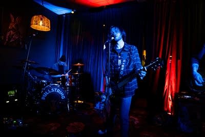 band performing on stage