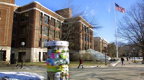 College admissions season can be a stressful time, but a new survey suggests it doesn't have to be. Above, the University of Michigan in Ann Arbor.