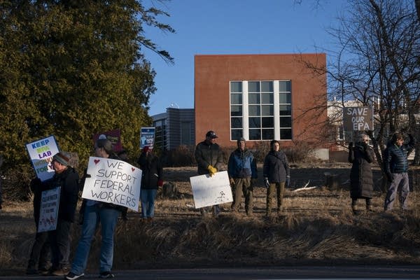 a rally in support of the U.S. Environmental Protection Agency 